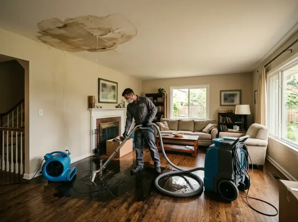 attic-pipe-burst-ceiling-drip-008 — frequently asked questions, Water Damage Restoration & Carpet Care in Danville, PA